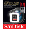 New Model SanDisk Extreme Pro 128GB SD Memory Card SDXC 200Mb/s SDSDXXU-064G-GN4IN retail