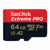 64GB SanDisk Extreme PRO microSD Memory Card SDSQXCY-064G-GN6MA