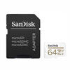 SanDisk Max Endurance 64GB MicroSD Memory Card SDSQQVR-064G-GN6IA with adapter