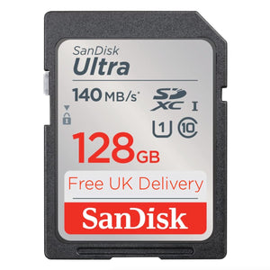 Free Delivery SanDisk Ultra 128GB SDXC Memory Card SDSDUNB-128G-GN6IN