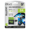 PNY High Performance 64GB MicroSD Memory Card