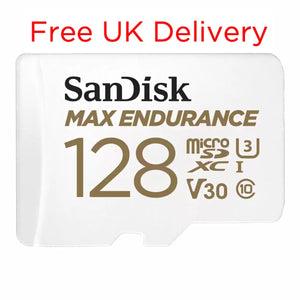 SanDisk Max Endurance 128GB MicroSD Memory Card SDSQQVR-128G-GN6IA Free Delivery