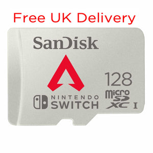 Free Delivery SanDisk Nintendo®-Licensed APEX Legends 128GB Memory Card SDSQXAO-128G-GN6ZY