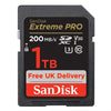 SanDisk Extreme Pro 1TB SD Memory Card SDXC 200Mb/s