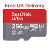 Free Delivery SanDisk Ultra 256GB MicroSD 150Mb/s Memory Card SDSQUAC-256G-GN6MA
