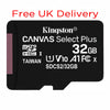 Free Delivery Kingston Canvas Select Plus 32GB MicroSD Memory Card SDCS2/32GB 