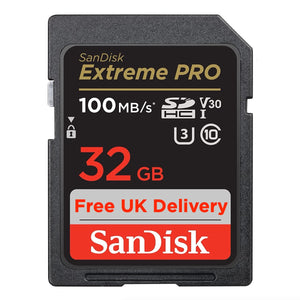 New Model SanDisk Extreme Pro 128GB SD Memory Card SDHC 100Mb/s SDSDXXO-032G-GN4IN free delivery