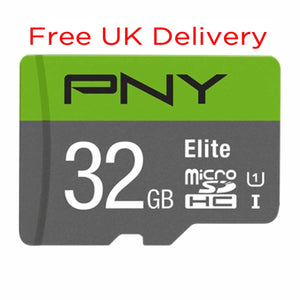 Free Delivery PNY Elite 32GB MicroSD Memory Card