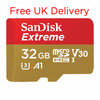 Free Delivery 32GB SanDisk Extreme microSD Memory Card SDSQXAF-032G-GN6MA