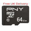 Free Delivery PNY Performance Plus 64GB MicroSD Memory Card  Edit alt text