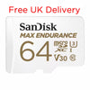 SanDisk Max Endurance 64GB MicroSD Memory Card SDSQQVR-064G-GN6IA free delivery