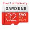 Free Delivery Samsung Evo Plus 32GB MicroSD Memory Card