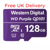 Free Delivery 128GB Western Digital Purple microSD Memory Card