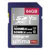 Integral UltimaPro 64GB SD Memory Card