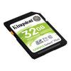Kingston Canvas Select Plus 128GB SD Memory Card SDS2/32GB angled