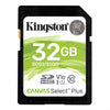 Kingston Canvas Select Plus 128GB SD Memory Card SDS2/32GB