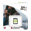 Kingston Canvas Select Plus 128GB SD Memory Card SDS2/64GB retail pack