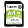 Kingston Canvas Select Plus 128GB SD Memory Card SDS2/64GB