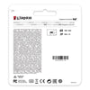 Kingston Canvas Select Plus 128GB SD Memory Card SDS2/128GB back of retail pack