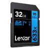 Lexar High Performance 633x 32GB MicroSD Memory Card  LSD32GCB633 angle left