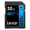Lexar High Performance 633x 32GB MicroSD Memory Card  LSD32GCB633