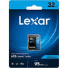 Lexar High Performance 633x 32GB MicroSD Memory Card  LSD32GCB633 retail pack