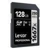 Lexar Professional 1667x 128GB UHS-II SD Memory Card LSD128GCB1667 angle