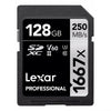 Lexar Professional 1667x 128GB UHS-II SD Memory Card LSD128GCB1667