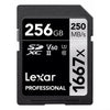Lexar Professional 1667x 256GB UHS-II SD Memory Card LSD256GCB1667