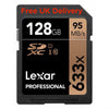Lexar Professional 633x 128GB MicroSD Memory Card LSD128CB633 free delivery
