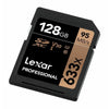 Lexar Professional 633x 128GB MicroSD Memory Card LSD128CB633 angle right