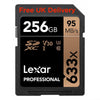 Lexar Professional 633x 256GB MicroSD Memory Card LSD256CB633