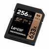 Lexar Professional 633x 256GB MicroSD Memory Card LSD256CB633 angle right