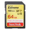 SanDisk Extreme 64GB SDXC Memory Cad SDSDXV6-064G-GNCIN free delivery