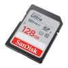SanDisk Ultra 128GB SDXC Memory Card SDSDUN4-128G-GN6IN right angled