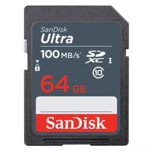 SanDisk Ultra 64GB SDXC 100mb/s SD Memory Card SDSDUNR-064G-GN3IN